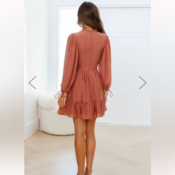 Hello Molly OLD TALE DRESS ROSE - Picture 3 of 6